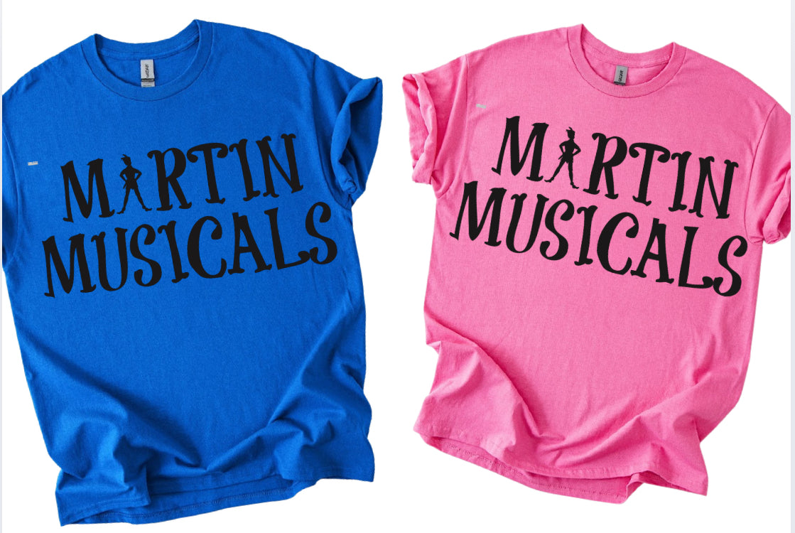 Mary Martin Musical Shirts