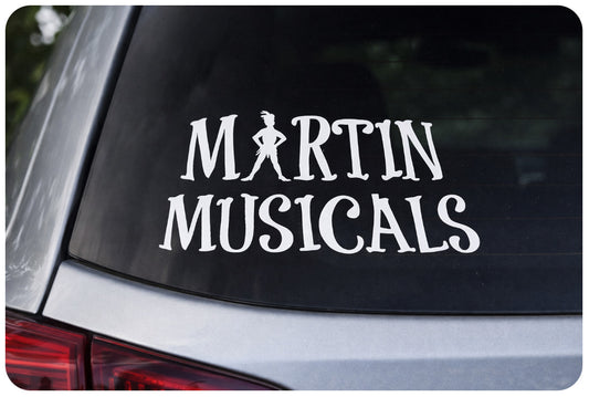 Mary Musical Car Decal
