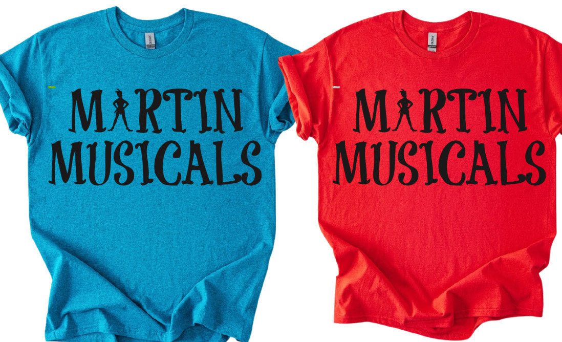 Mary Martin Musical Shirts